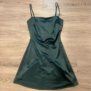 Green Mini Bodycon Dress